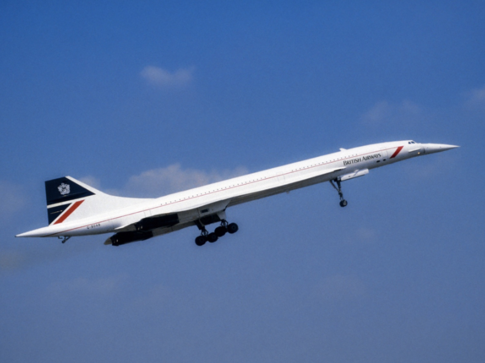 The Concorde Jet Takes Flight 